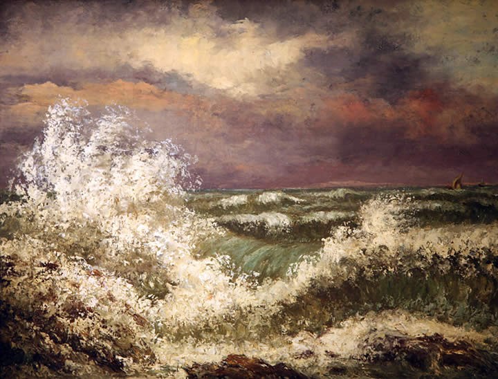 Gustave Courbet The Wave